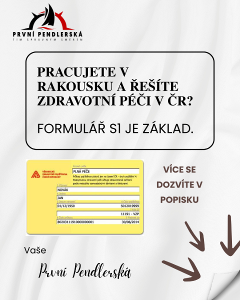 Formulář S1 (dříve E106 / E121)👩🏼⚕️🩹🩺🏨 Formulář S1 (dříve E106 / E121)👩🏼⚕️🩹🩺🏨